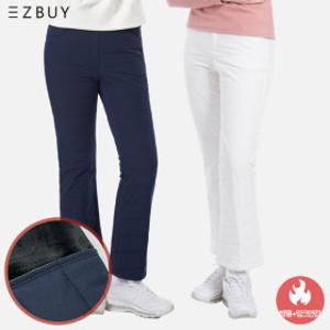 투엘라 윈터포스 여성 세미부츠핏 패딩 밴딩 팬츠 (W6WP02)