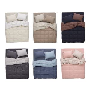 2025 신상 겨울용 구스100%차렵이불+베개커버세트 SS/Q/K 6컬러