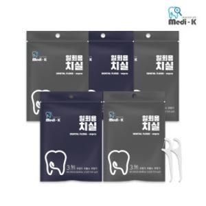 국내생산 일회용 치실 치간칫솔 80p x 5 총 400p +케이스 증정
