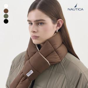 (25신상) 노티카 컴포터블 투톤 패딩 머플러