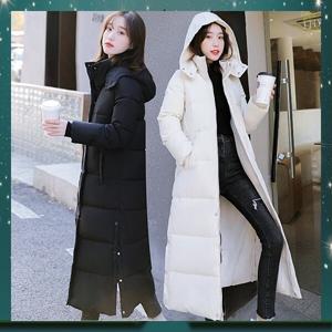 슈퍼 롱롱패딩 여성 후드 롱패딩 발목 롱점퍼 롱잠바 패딩 점퍼 잠바 롱페딩