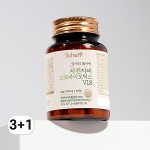 스캇나인 악마의 뚫어뻥 차전자피 프로바이오틱스 VL8 60정 X 3개 세트 사면 1개더 (총4개)