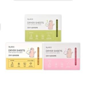 마이비 NEW 건조기시트 (섬유유연제/유아세제/아기세탁세제) 모음전 + 100원딜 추가옵션
