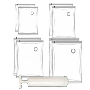 (기획할인세트) 2중잠금 밸브형 압축팩 이불 의류 옷 진공 압축백 기획할인구성 이중잠금방식 완벽밀폐