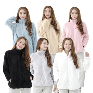 가을 남녀공용 후리스 뽀글이 집업 플리스 여성 여자 숏 점퍼 남자 봄 겨울