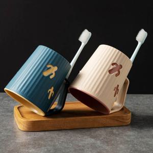 1+1+1 튼튼한 양치컵 선인장 칫솔꽃이 거꾸로 양치컵 1+1+1 행사 중