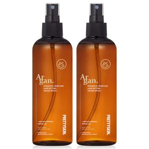 프리티스킨 아르간 헤어 워터스프레이 세팅 볼륨 앞머리고정 스프레이 250ml 2개