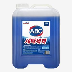 ABC 세탁세제 액체형 (유칼립투스향) 13L X 1개입 / 리필형대용량 묵은때 찌든때  각종얼룩을 확실하게 제거