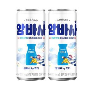 암바사 250ml x 30캔 by환타 우유 소다맛