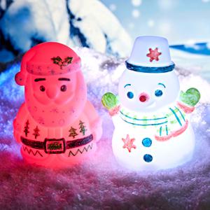 1+1 크레욜라 라이트업 산타+스노우맨 세트 /공식 수입 정품