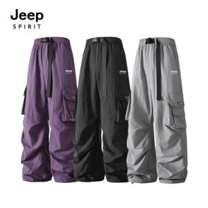 지프스피릿 여성용 봄 여름용 경량 워크팬츠 방수 아웃도어룩 KP-K8806