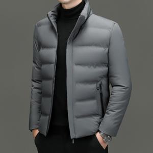 남성 경량 패딩 점퍼 겨울 스탠드칼라 아웃도어 자켓