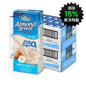(최대15%적립)아몬드 브리즈 언스위트 190ml 48팩
