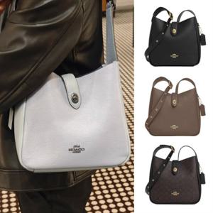 코 치 여성 25 해들리 레더 컨버터블 버킷백 크로스백 숄더백 CW002 CW003 CW004