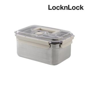 숨쉬는 스텐 김치통 직사각 3.8L 김장 냉장고 보관