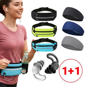 필수템 1+1 러닝벨트가방/런닝헤어밴드/수면용귀마개 /놓칠수없는 할인가격 한정수량