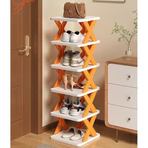 다용도 미니멀 X자형 신발 정리대 거치대 모던 트렌디 6단 소품 정리함 신발장 정리대 (2개이상추가할인)