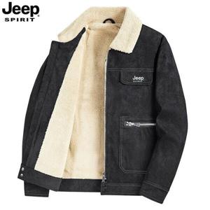지프스피릿 JEEP SPIRIT 남성 양털 후리스 집업 플리스 스포츠 자켓 82921