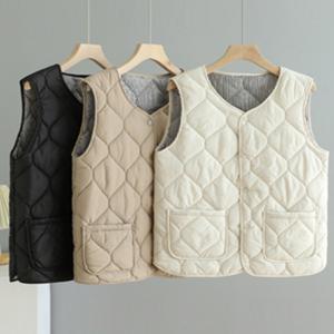 경량 패딩 베스트 여성 조끼 퀄팅 V넥 변형 빅사이즈 무료배송 + 최대 50% 할인 혜택