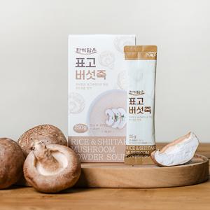 한끼담은 표고버섯죽 든든한 식사대용 건강죽 25g 10개입 3박스