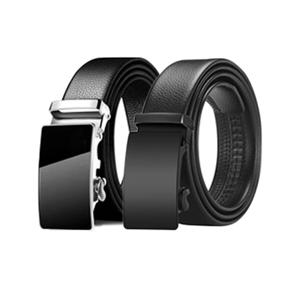 1+1 남성 고급 가죽 벨트 남자 정장 자동 허리띠 혁대 자동정장벨트 남자 허리띠 1+1
