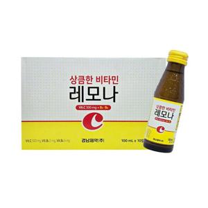 경남제약 레모나 100ml x 100병 사무실 선물 간식 음료 드링크 마시는 비타민C