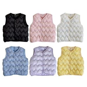 아동 유아 파스텔 경량 패딩 조끼 어린이 유아동 키즈 주니어 겨울 아동복 의류 옷 유아동복