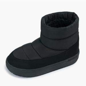 베어파우 BAY 여성 겨울 방한 패딩 미들부츠 블랙 K2952001QD-W 3.5CM