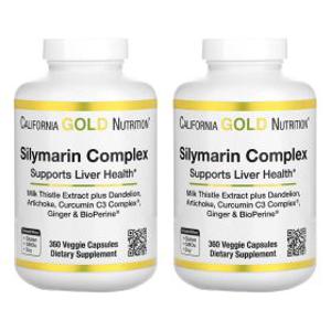 (아이허브) 2개X CGN 실리마린 컴플렉스 1년분 300mg 360베지캡슐 해외직구