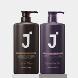 제이숲 오리지널 실크케라틴 샴푸 1000ml + 오리지널 실크케라틴 트리트먼트 1000ml