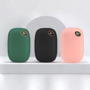 스톤 LED 휴대용 충전식 전기 손난로 보조배터리 충전식 10000mAh 양면발열 2개이상 구매시 할인행사