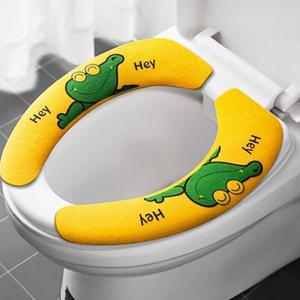 OMT 접착식 욕실 화장실 보온 변기커버시트 OB-TC41