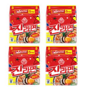 오뚜기 진라면 매운맛 5입멀티 x 8팩(40개)