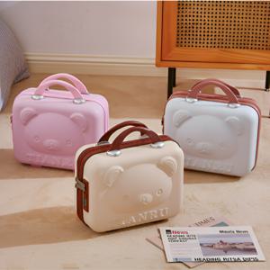 곰돌이 레디백 14인치 기내용 미니 캐리어 결합 여행가방