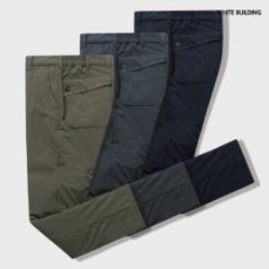 화이트빌딩 겨울 남성 패딩바지 방한 솜바지 기모 아웃도어 배달 작업복 낚시 등산 건설현장