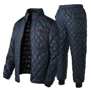 모렉스 깔깔이 방한복 잠바 바지 세트 누빔 기모 패딩 SET