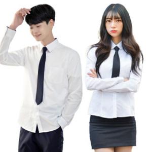 판매 1위/교복셔츠/블라우스/둥근카라/여자 남자 셔츠