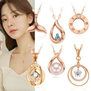 주리에떼 14K 18K 목걸이 팔찌 당일배송 베스트 심플 패션 데일리 여자 금목걸이 기념일선물:구매시 실반지