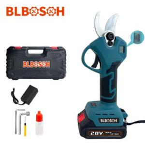 전기전지가위 BLBOSOH 브러시리스 전기 전정 가위 무선 충전식 과일 나무 분재 마키타 20V 배터리용