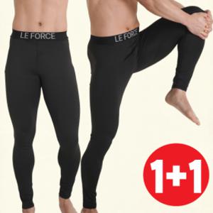 르포스 남자 기모 레깅스 타이즈 스포츠 2p 1+1 2매입