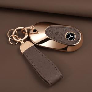 벤츠 S클래스 가죽 차 키 케이스키홀더 스마트키 TPU HAKO