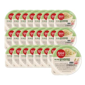 햇반 발아현미밥 210g 24입