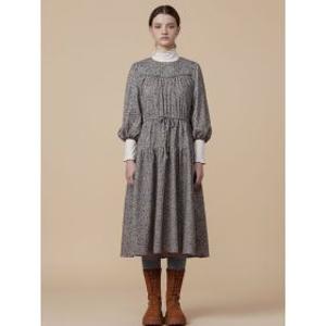 코듀로이 플라워 패턴 원피스 T238MOP246W _P404171703