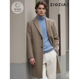 지오지아   하프클럽/ 싱글 체스터 오버코트 (AED4CG1101)