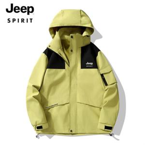 지프 JEEP SPIRIT 아웃도어 돌격복 남녀 동일 방수 방풍 커플 등산 외투 스포츠 재킷