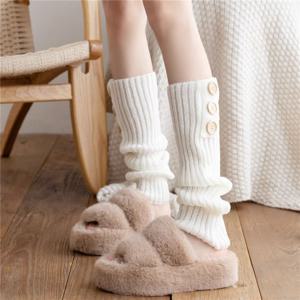 1+1 여성용 니트 니삭스 레그 워머 토시 다리 발 발목 토시 겨울 방한 하이틴 발토시