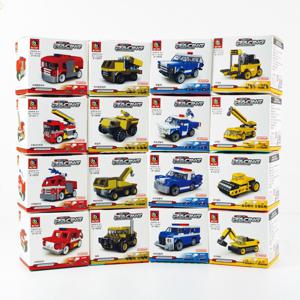 미니 레이싱카 풀백16종 세트 호환 블럭장난감 레이싱 카트 비씨토이