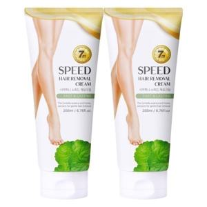 시카 허니 대용량 제모크림 스피드 셀프왁싱 200ml 2개