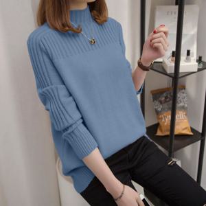 여성 목폴라티 니트 터틀넥 여자 봄 가을 간절기 겨울 긴팔 출근룩 스웨터