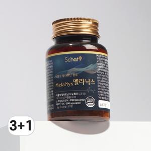 식물성 멜라토닌 함유 멜라닉스 (트립토판 테아닌) (3+1 / 총 4개)